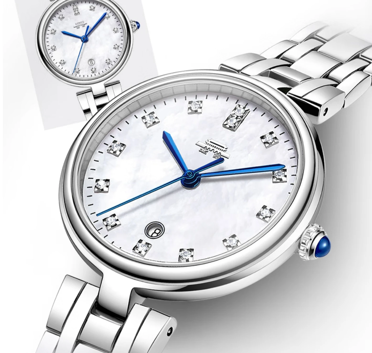 Beijing Classic Series Lucky Cloud Watch 28mm Beijing Watch stainless steel watch watch for girls vintage watch