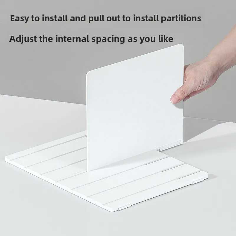 Partisi Lemari Pakaian Pelat Pemblokir Kotak Plastik Tas Kotak Penyimpanan Rak Rumah Tangga Buku Asrama Finishing Artefak Penyekat