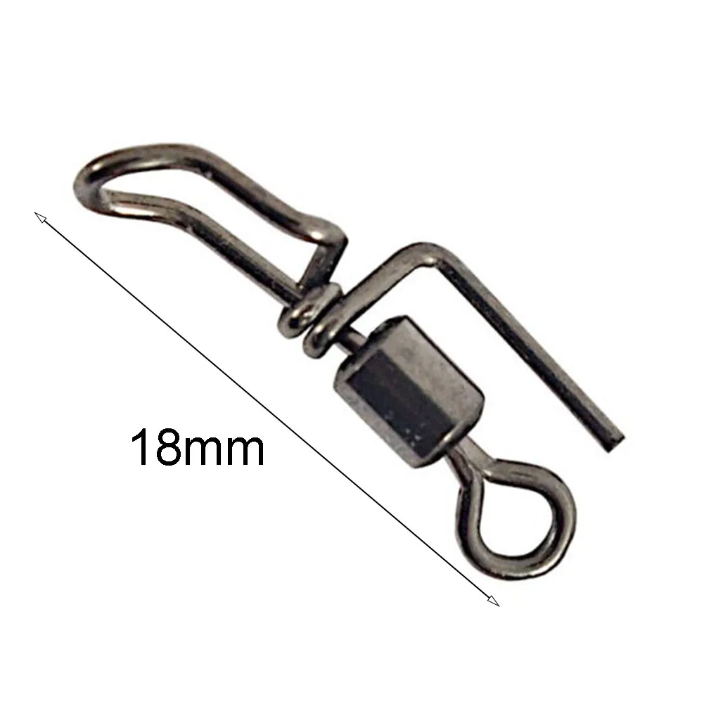 20 PCS Cascades Swivels 304 Stainless Steel For Sea Fishing Rigs Sea Fishing Clip Down Outdoor Sports Fishing Tools Accessories