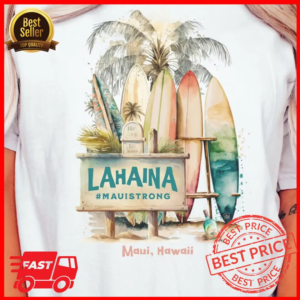 Maui Hawaii Strong Shirt Maui Wildfire Lahaina Survivor Premium T-Shirt S-5XL