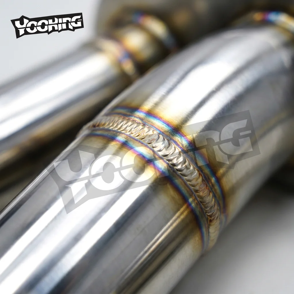 SS304 Exhaust Pipe System For Mercedes Benz AMG C43 3.0T 2019-2024 Valvetronic Muffler Sport Sound Performance