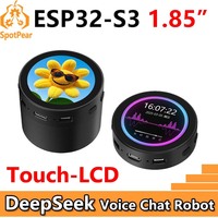 DeepSeek XiaoZhi AI Voice Chat Robot BOX ESP32-S3 Development Board 1.85 inch Round LCD N16R8 ESP32-S3 1.85inch LCD
