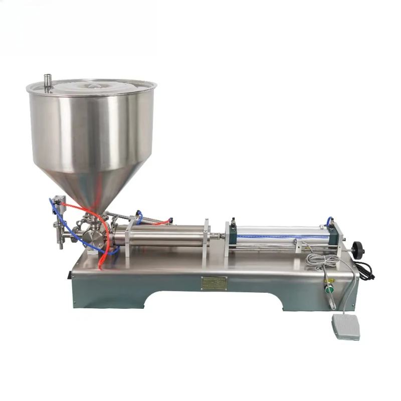 

Multifunctional single-head paste filling machine semi-automatic operation high-precision beekeeping oil storage