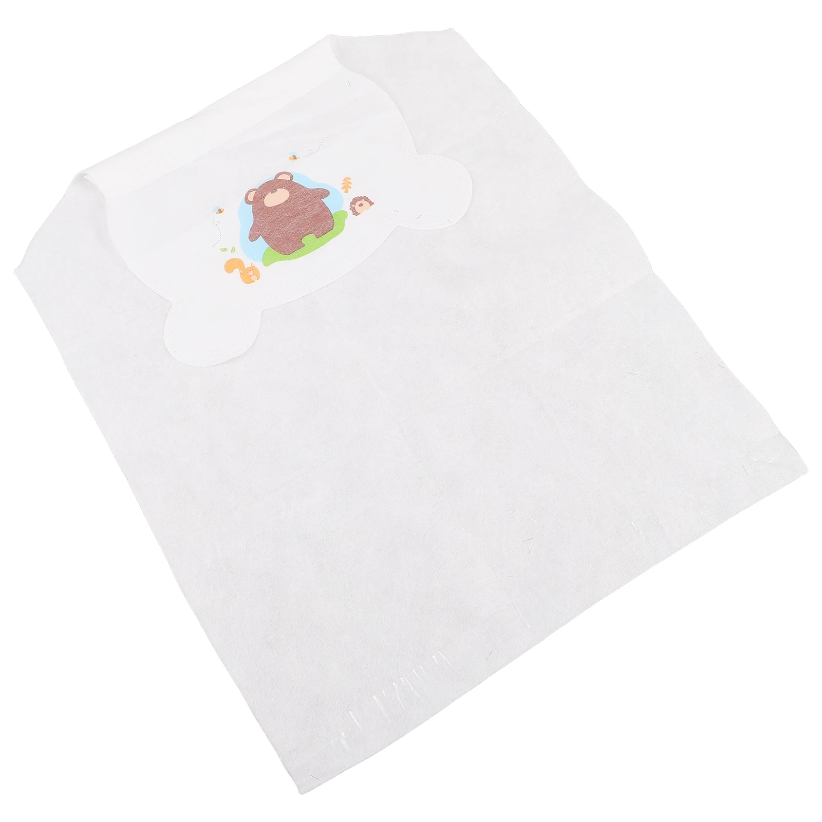 

10pcs Baby Sweat Towels Soft Cotton Absorbent Back Wet Pads Pure Infant Girl Boy Kindergarten Newborn Toddler
