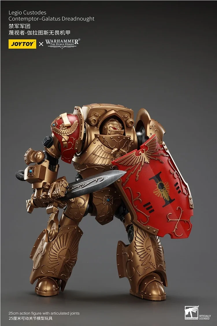 

JOYTOY Warhammer "The Horus Heresy" Legio Custodes Contemptor-Galatus Dreadnought Action Figures Decoration Original Collection