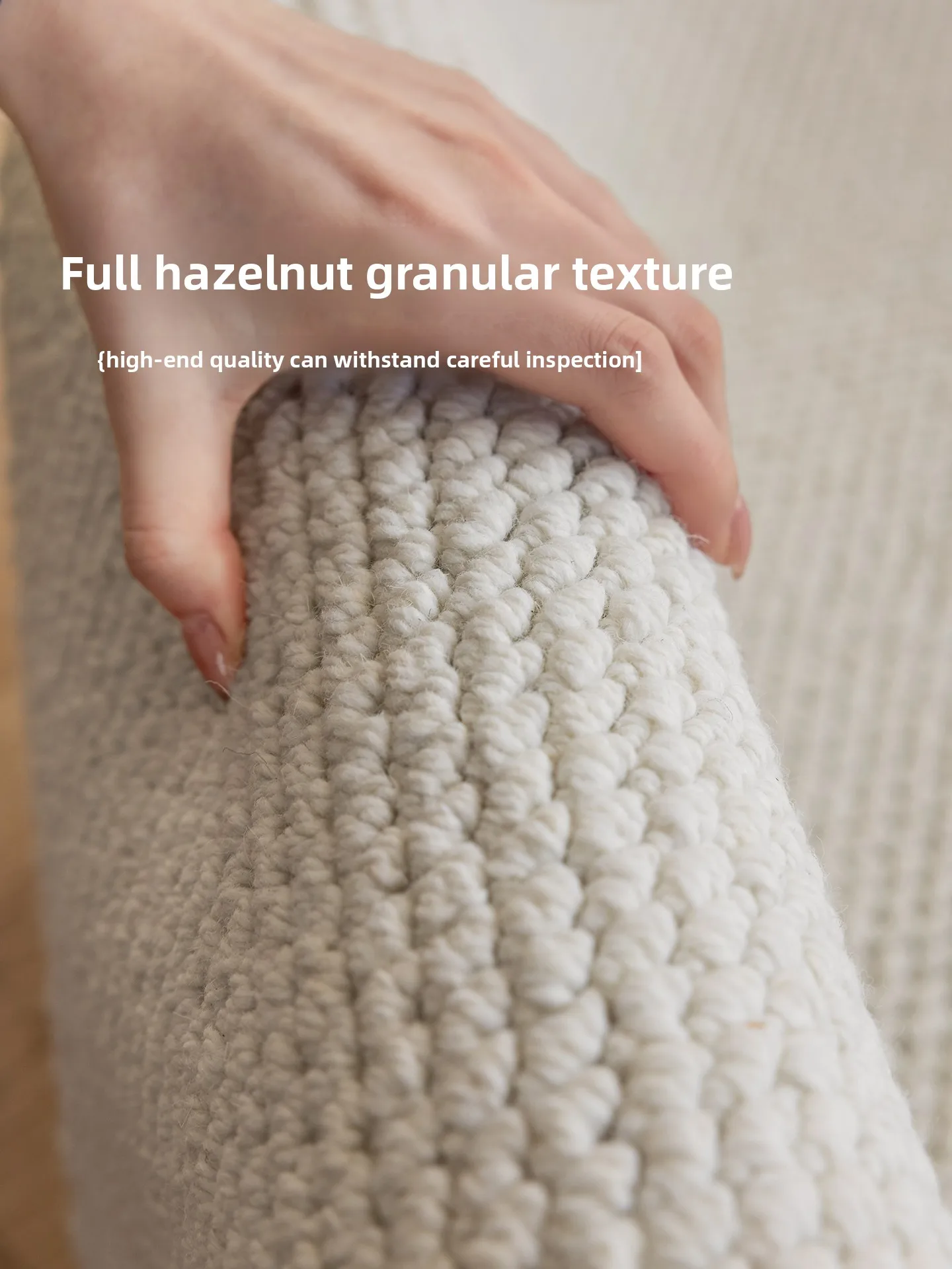 Imported solid color wool Japanese living room premium plain carpet modern