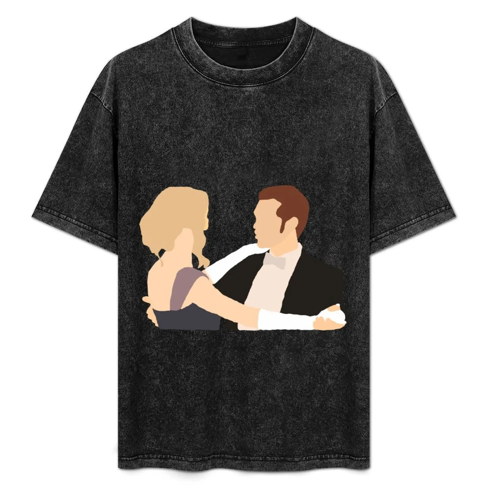 

klaus and caroline: klaroline 3 T-Shirt graphic shirts sports fans topping rapper graphic tees men t shirts high quality