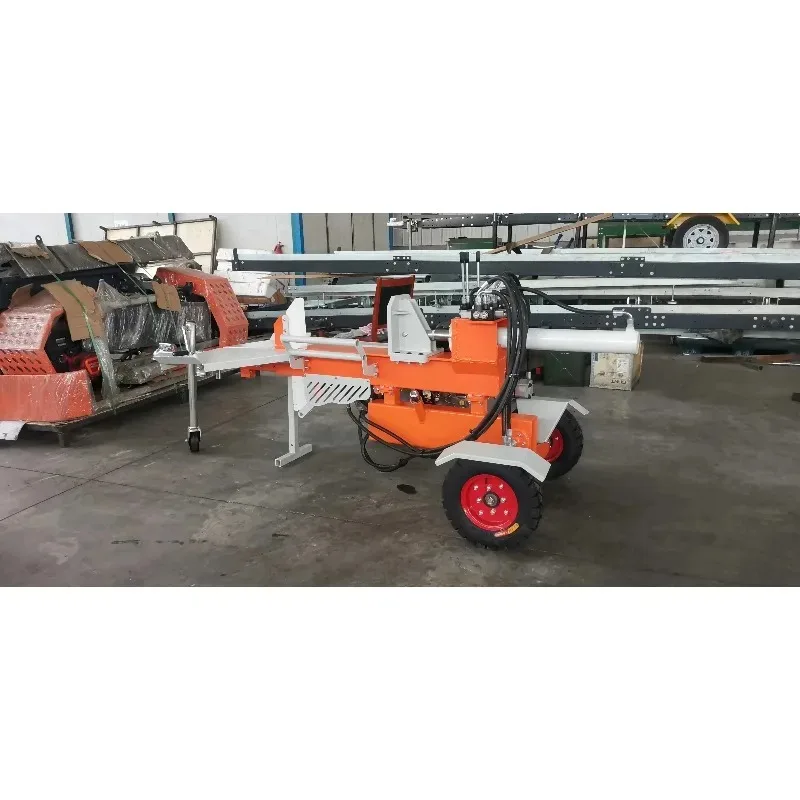 

Low Price High Power Wood Chipper 8T/18T/28T Automatic Firewood Processor Popular Wood Splitter for Home Use