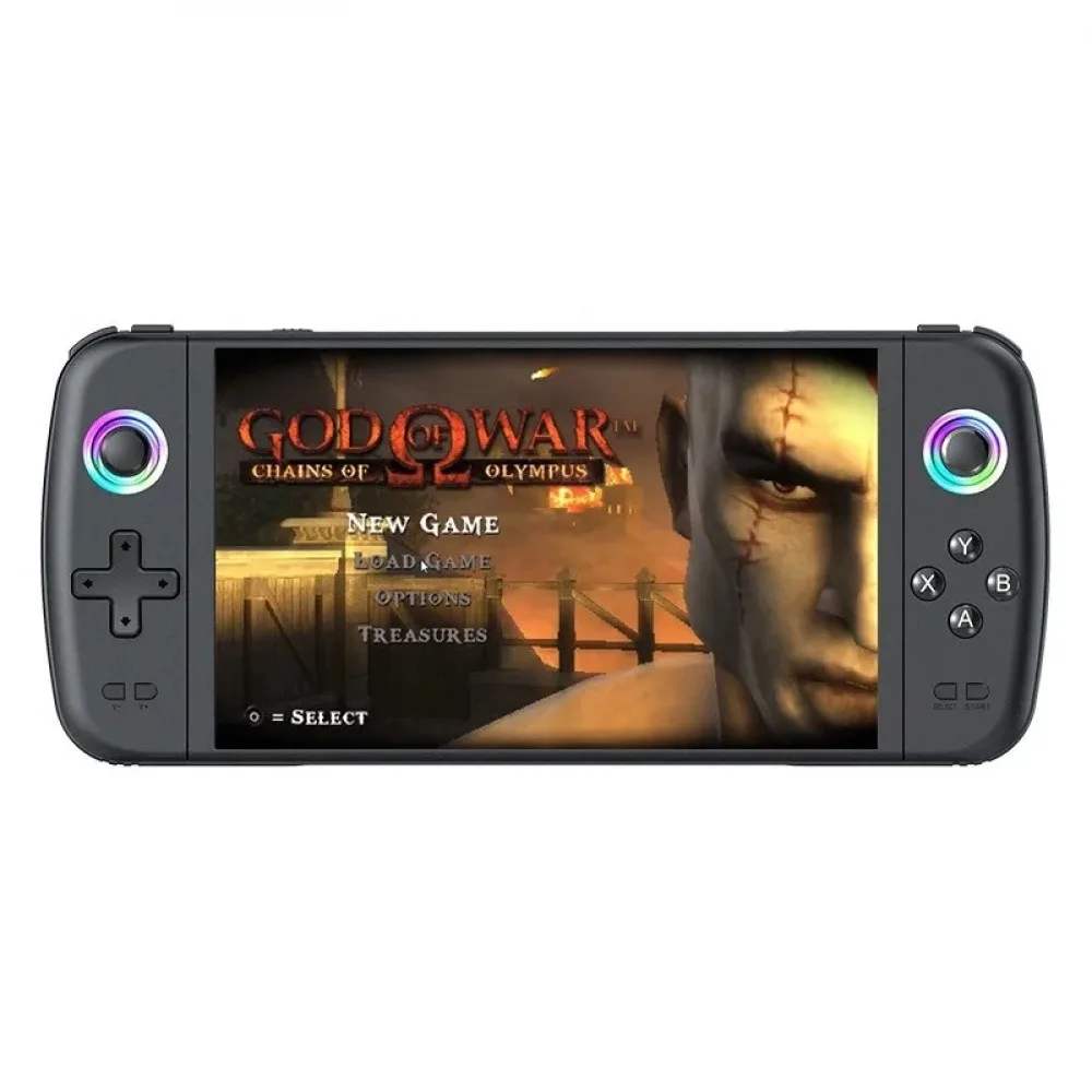 M27 7 Inch IPS Screen Handheld Game Console Emuelec System Joystick RGB Lightning Retro Video Game Q21 Two-player Game Machine