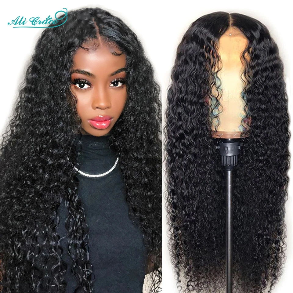 Kinky Curly Human Hair Wigs