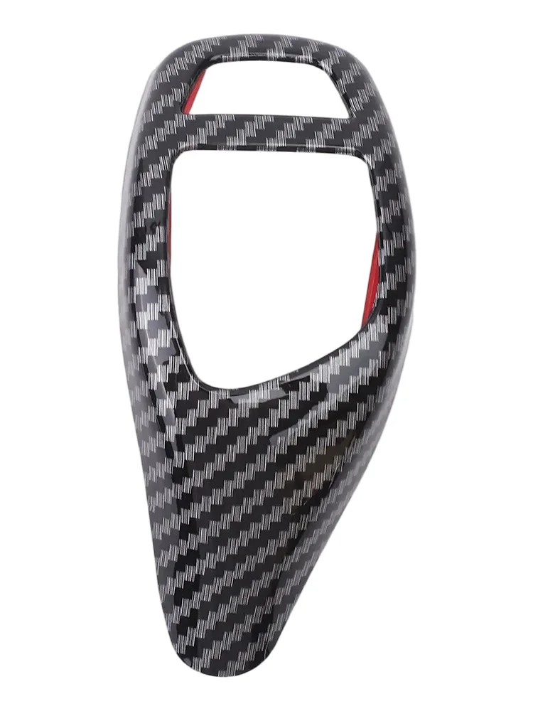 for bmw X3 F25 for bmw Gear Handle Cover Shift Knob Cover ABS Material Exquisite Texture Real Carbon Fiber for