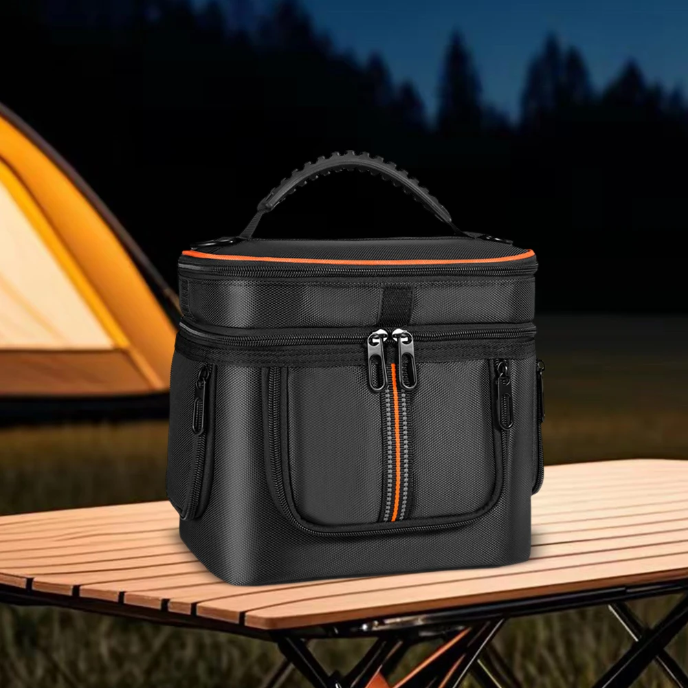 Bolsa de transporte para Jackery Explorer 240 V2, bolsa de almacenamiento de viaje anticaída con correa para el hombro y asa para accesorios Jackery