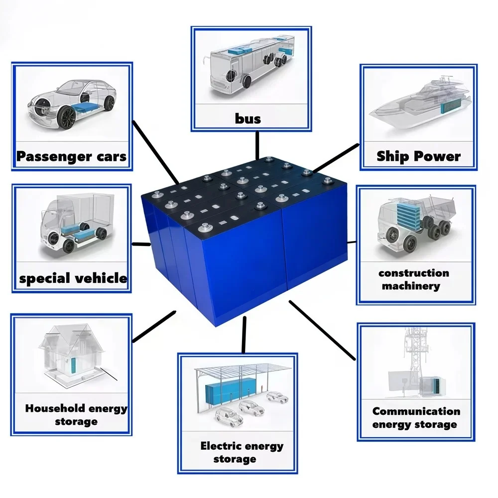 【عامل البطارية】بطارية Lifepo4 قابلة لإعادة الشحن 3.2 فولت 340 أمبير في الساعة 10000 دورة فوسفات حديد الليثيوم لعربة 12 فولت 24 فولت خالية من الضرائب