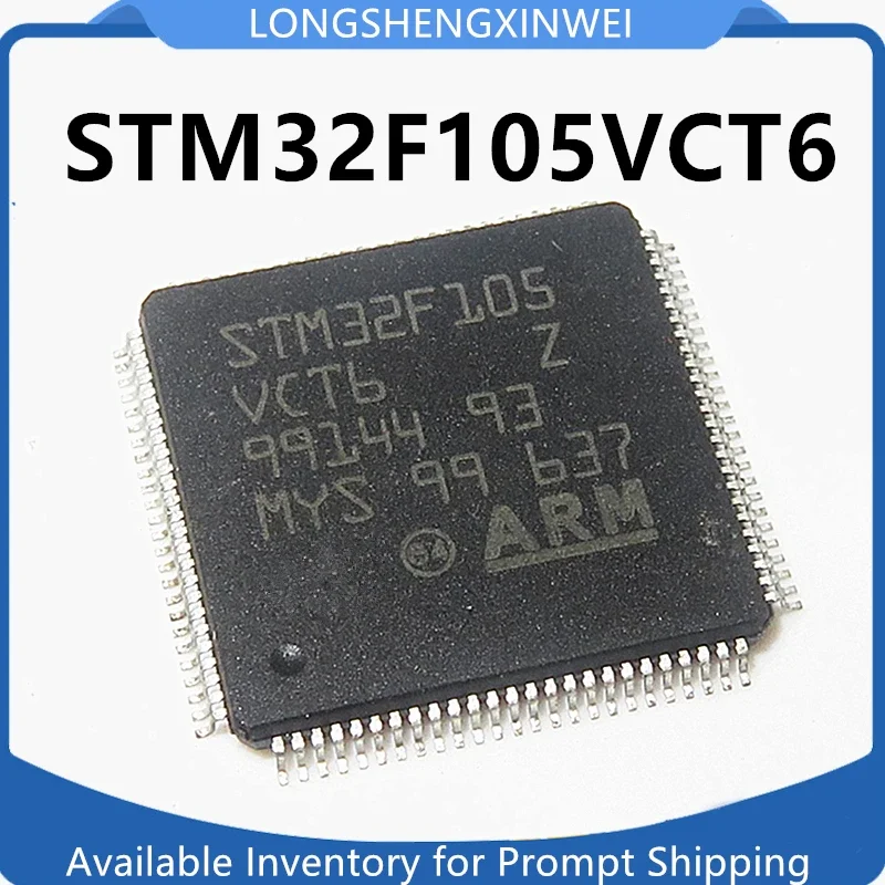 1PCS NEW STM32F105VCT6 STM32F105 32F105VCT6 LQFP100 Headset Chip MCU