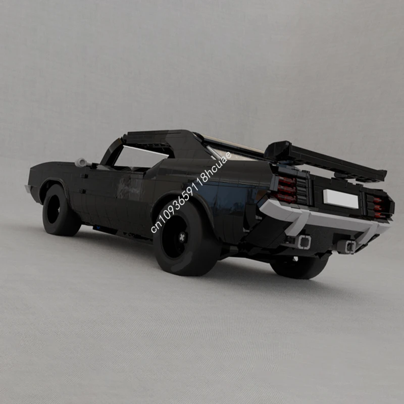 ตัวต่อ MOC CUDA_Black 1507 ชิ้น ของเล่นพลาสติกสำหรับคริสต์มาส ของขวัญเสริมสร้างทักษะการเรียนรู้ STEM STEAM ฝึกฝนทักษะการลงมือทำ