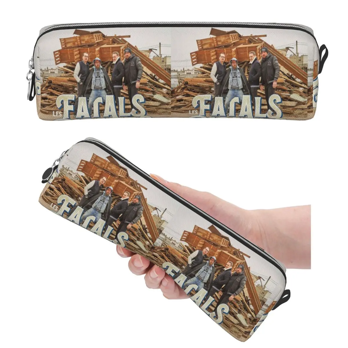 Пеналы для школьников Les Fatals Picards Especes Menacees Album 2019, подарочные пеналы-коробки, пеналы-косметички, пеналы-органайзеры, держатели для ручек