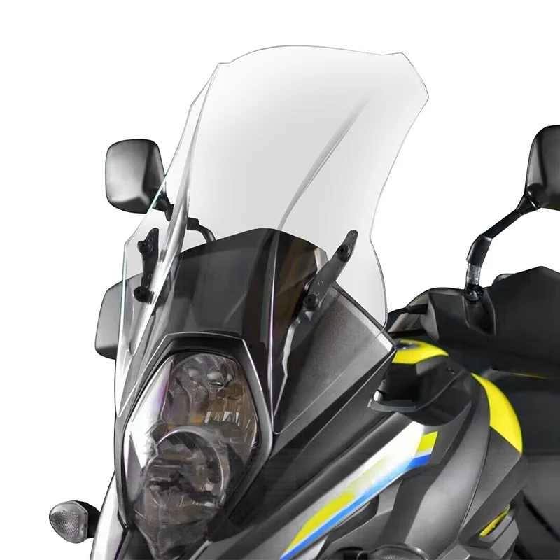 Motorbike Windscreen Windshield Wind Deflector Shield Screen Visor Glass  For Suzuki V-strom 650 XT Adventure DL650 DL650XT ADV