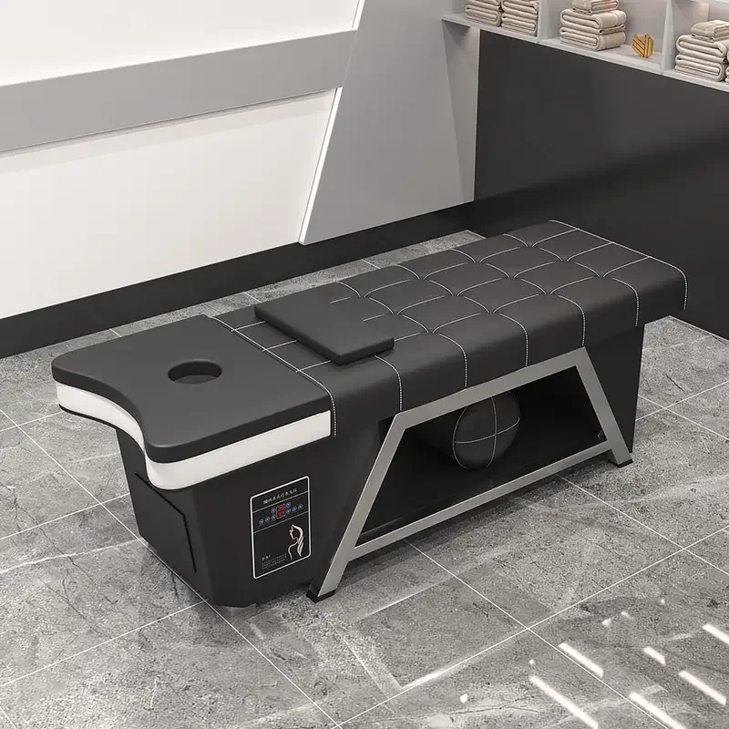 Salon-Shampoo-Bett mit Wasserzyklen und Dampfgarer, thailändisches Shampoo-Massagebett