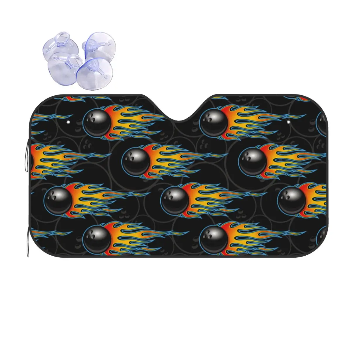 

Универсальный солнцезащитный козырек для лобового стекла, 76x140 см