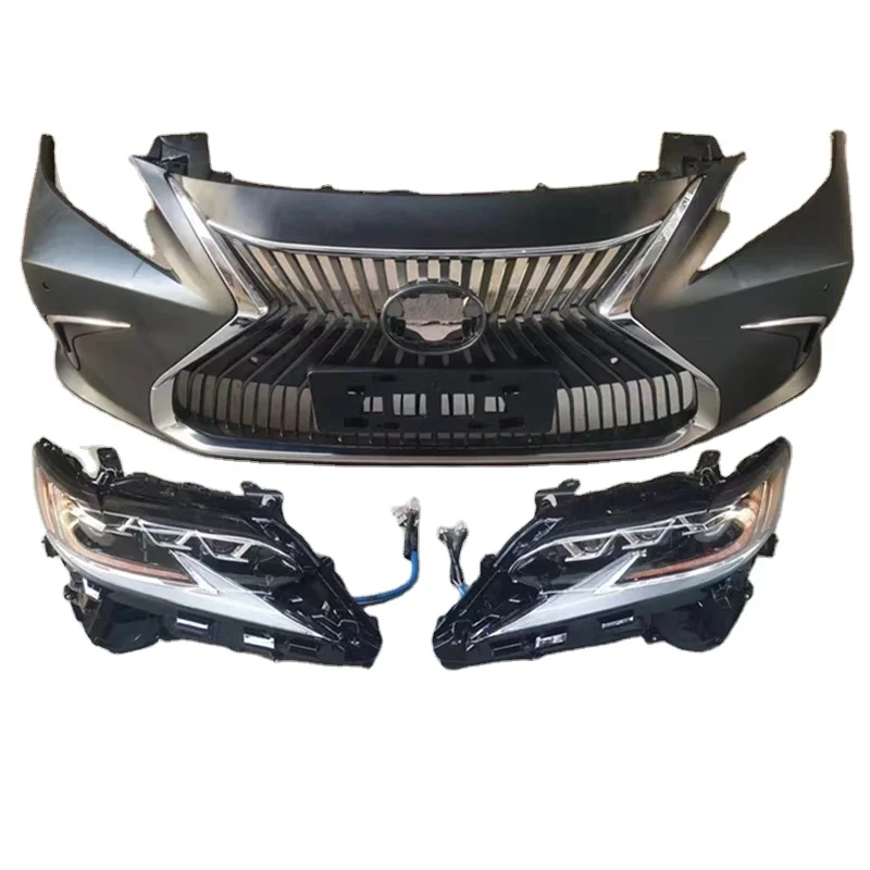 

Applicable to Le xus ES 06-12 models 13-17 models old modified new ones surrounded by front bumper and rear bumper assembly