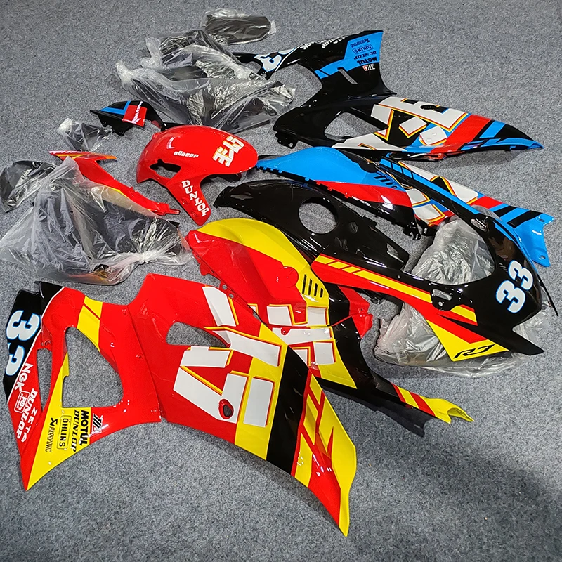 جديد دراجة نارية الهدايا المجمعة لياماها YZF R7 2022 2023 YZF-R7 22 23 تخصيص ABS حقن Fairings هيكل السيارة قذيفة الملحقات