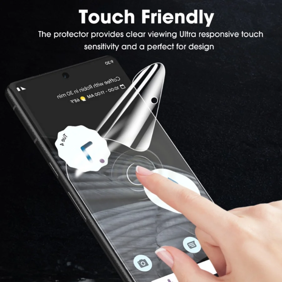 Película de Hidrogel para Protección de Pantalla Samsung Galaxy S20 S21 S22 S23 Ultra Plus S8 S9 S10 Plus Note 10 Plus 20 Ultra 3