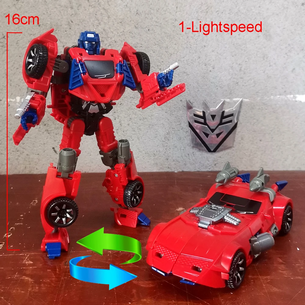 클리어런스 세일 로봇 변신 장난감 웨이장 코멧트론 오토봇 변형 액션 피규어 애니메이션 모델 어린이 선물