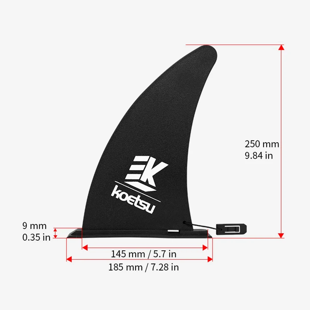 Slide-in Surfboard Fin Abnehmbare Surfplatte Stand Up Paddle Board Stabilisator Racing Flossen Wassersport Surfbrett Zubehör