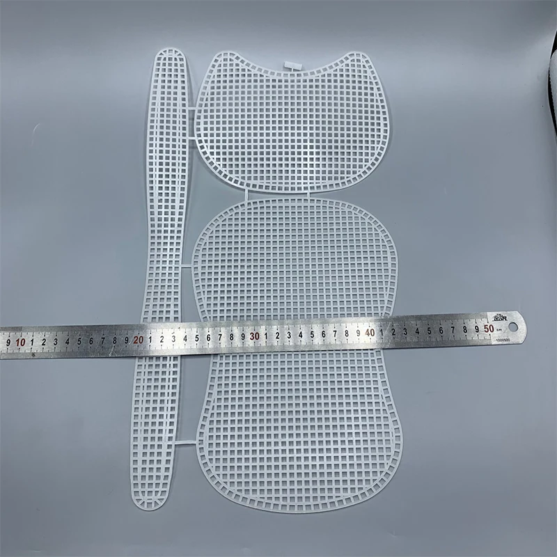 Horseshoe Bag Mesh Knitting Lining Weaving Plastic Mesh Sheet Accessories Velvet DIY Hok Trim Tools Easy Knit Helper Accesorios