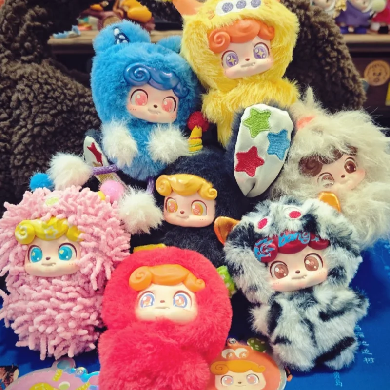 

Q.Kid Wave Club Series Mini Blind Box - Anime Figure Mystery Toy Bag Pendant Collection Trendy Surprise Gift for Ages 5+