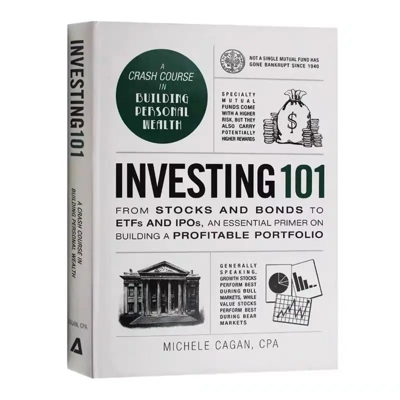 English Original Version Investing 101 Financial Books Portfolio Construction Risk Control Profit Maximization Strategy Libros