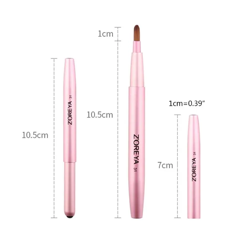 Portable Retractable Lip Brush Lipstick Applicator Makeup Tool Drop Shipping