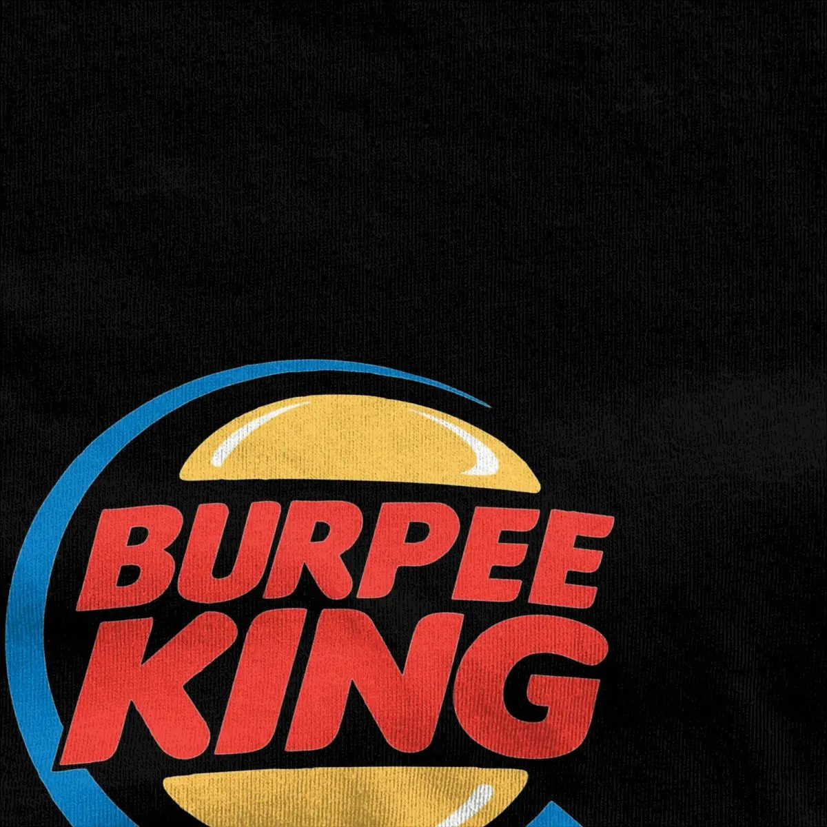 Male Summer Short Sleeve T Shirt Men Workout Burpee King T-shirt Funny Letter Print Tops Birthday Gift for Boyfriend Husband Dad