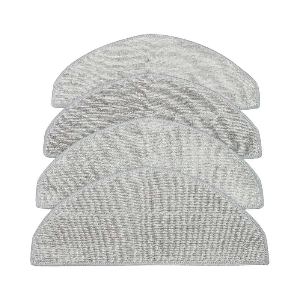 4/10Pcs Microfiber Mop Pad Replacement Washable Floor Cleaning Cloth Pads For DEERMA S30 / For DEM-S30 Robot Vacuum Cleaner