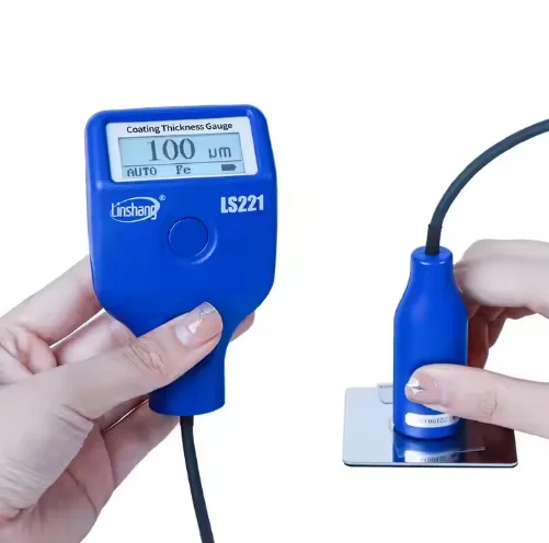 LS221 Coating Thickness Gauge Digital Metal Thickness Meter Measuring Range 0.0-2000um