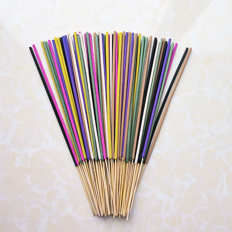 100pieces/lot Natural Incense Sticks White Sage 8.7inch Lavender Cleanliness Essential Bamboo Stick Incense for Home