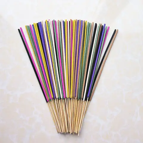 100pieces/lot Natural Incense Sticks White Sage 8.7inch Lavender Cleanliness Essential Bamboo Stick Incense for Home