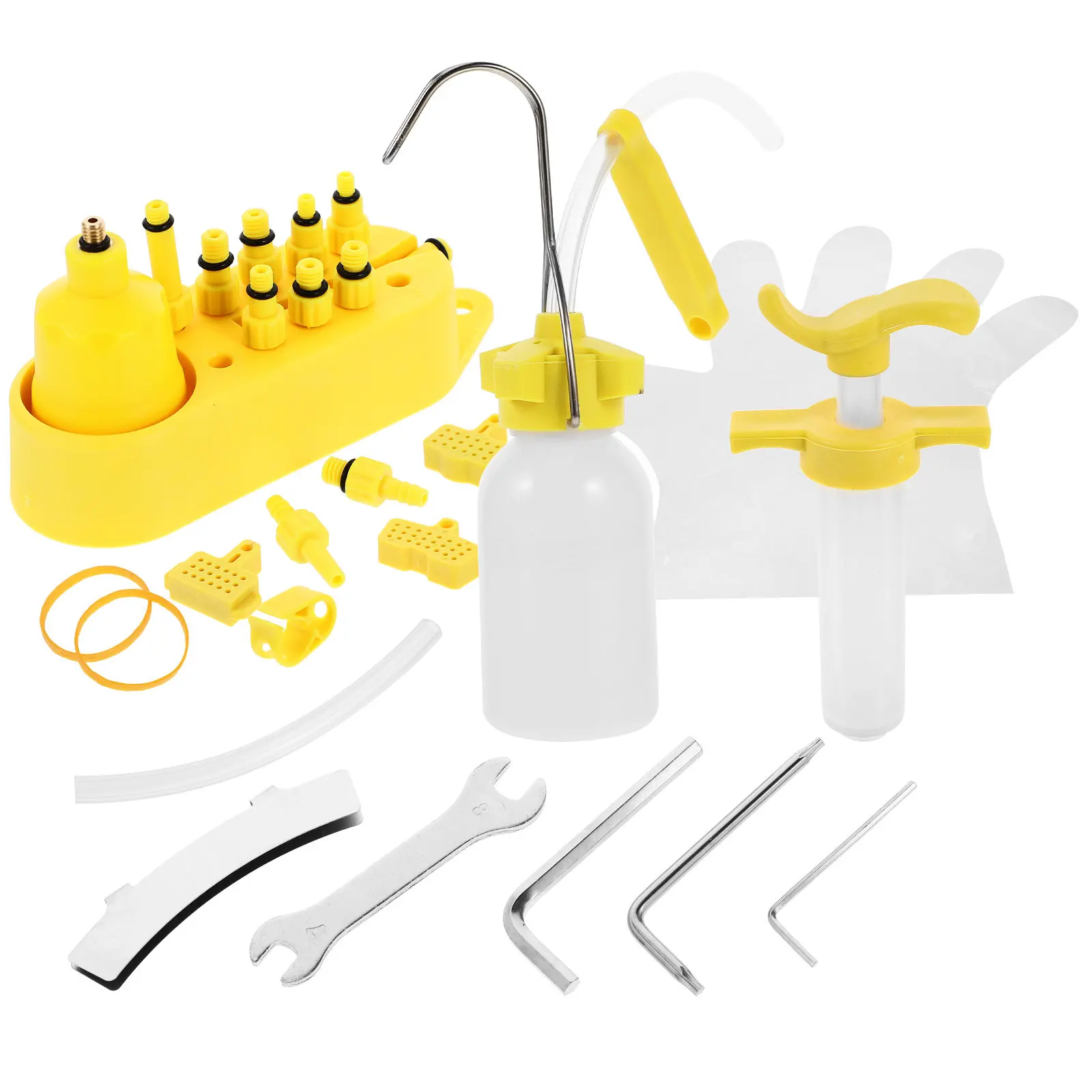 

1Set High Quality Brake Filling Tool for Bicycle Repair Includes All Round Joint Group Waste Oil Collection Dual Storage Smooth