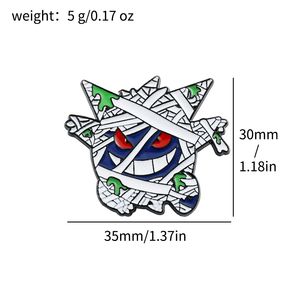 Pokemon Pikachu Game Console Enamel Pins Badges Brooches Japanese Anime Squirtle Funny Punk Denim Jacket Badge Lapel Pin Friend