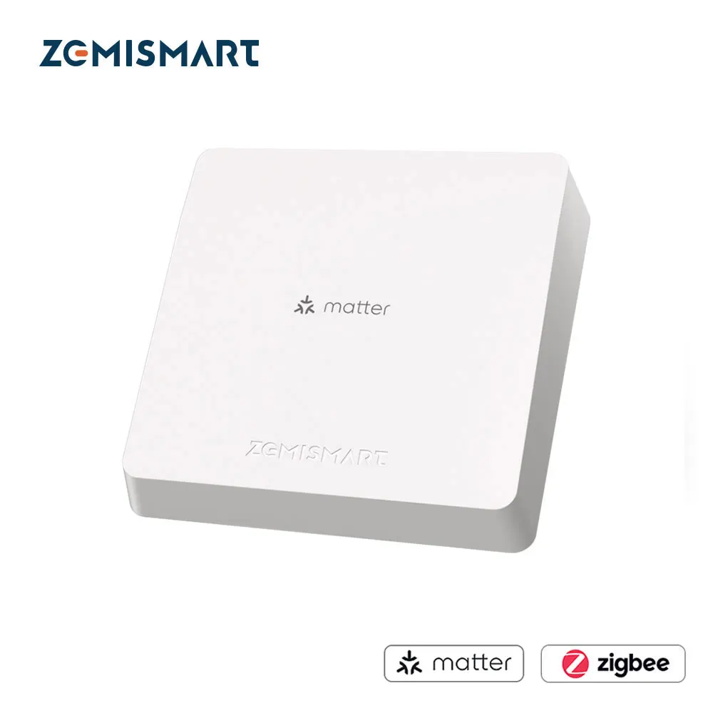 

Zemismart Matter Thread Hub Tuya Zigbee Gateway Smart Home Bridge Support Google Home App Smart Life App Control Matter Devices