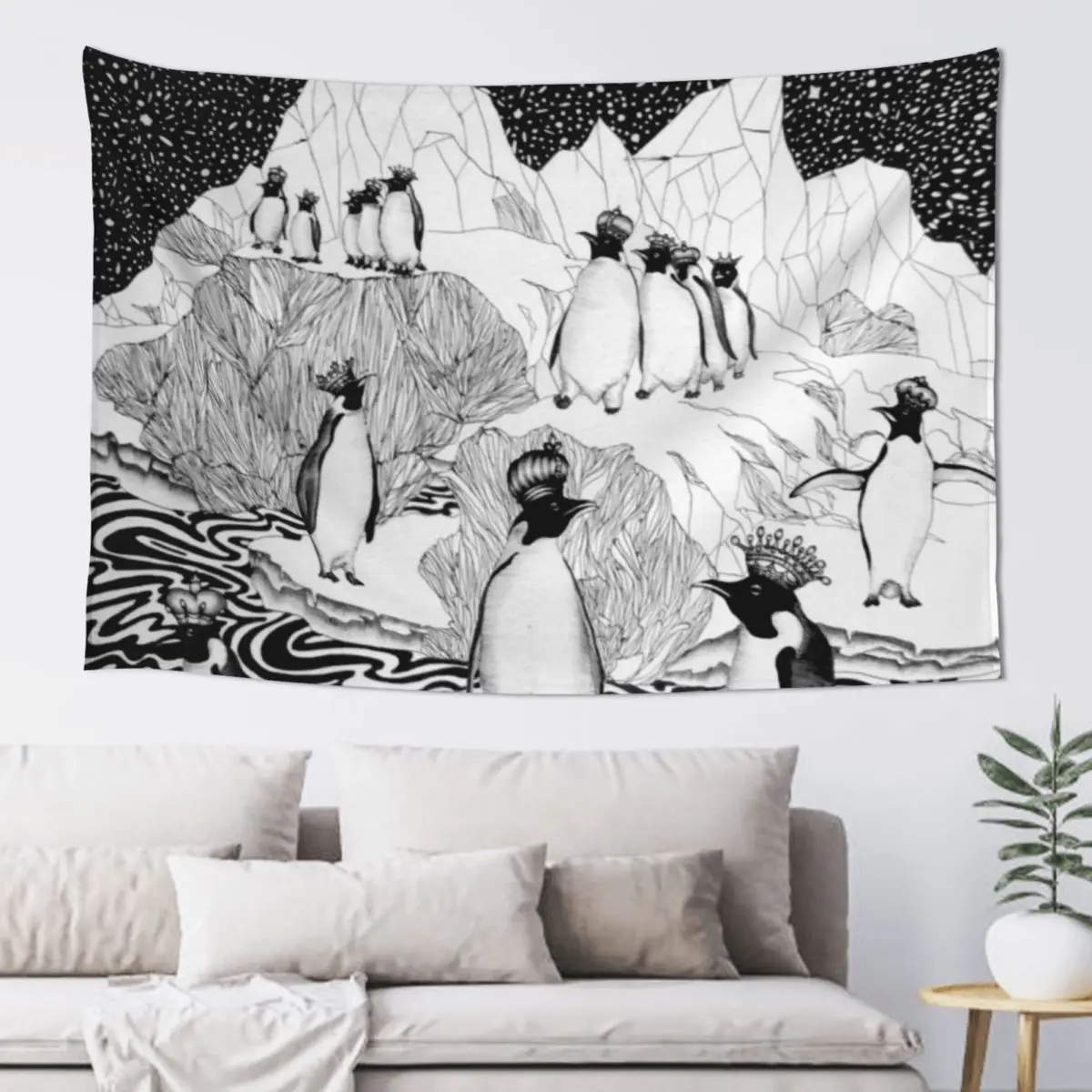 

Too Many Kings Tapestry Wall Art Wall Hanging Decor Room Aesthetic Decor Tapestry