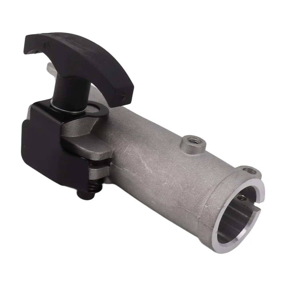 7 Spline Shaft Connector Join Clamp Silver Joining Clamp Brush Cutter Shaft Connector Aluminum Cutting Attachment
