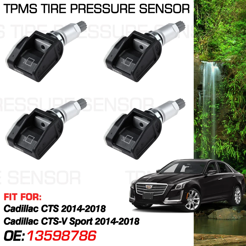 

315MHz 13598786 For Cadillac CTS Cadillac CTS-V Sport 2014 2015 2016 2017 2018 Coupe Sedan Auto Tire Pressure Monitoring Sensor