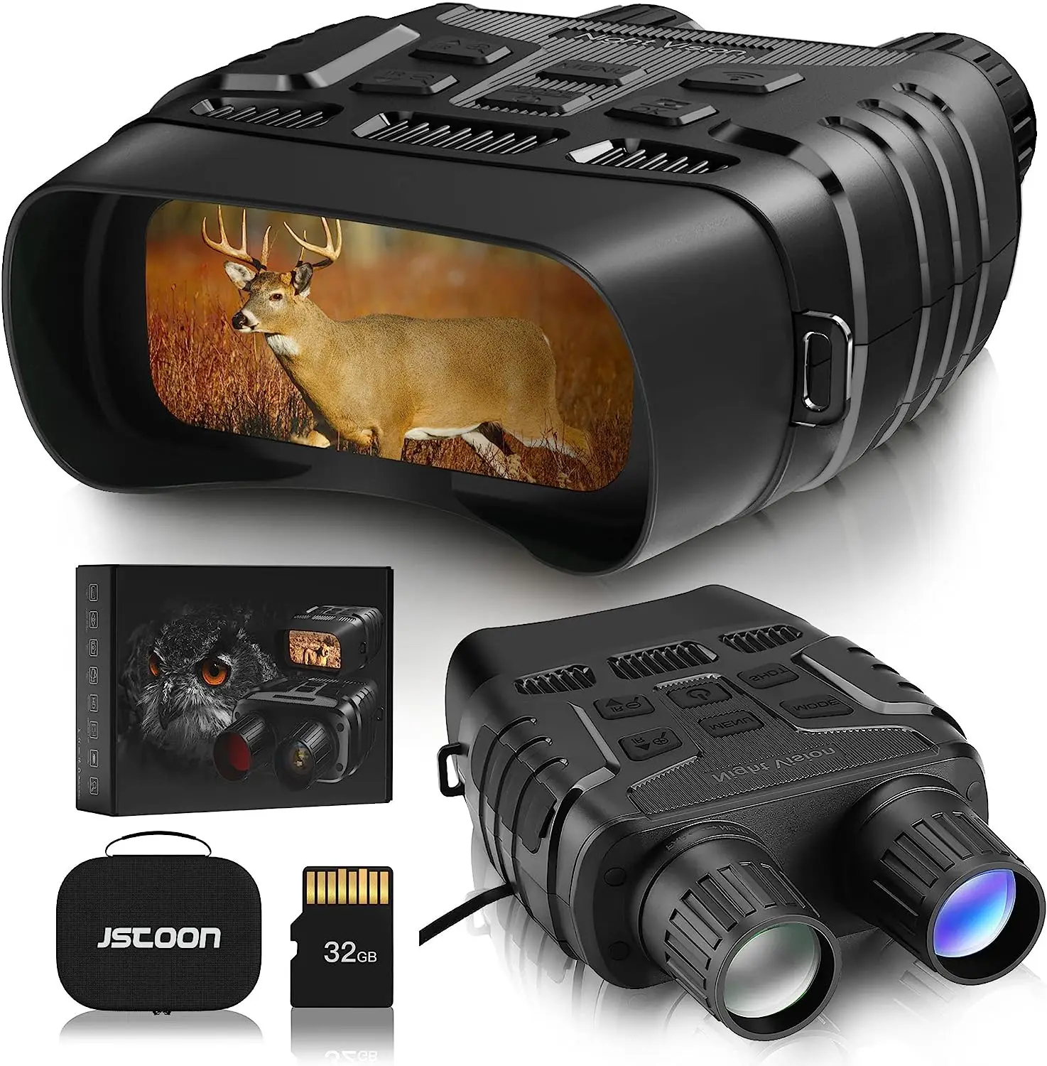 

Night Vision Goggles Night Vision Binoculars - Digital Infrared Night Vision for Viewing in 100% Darkness-HD 1080p