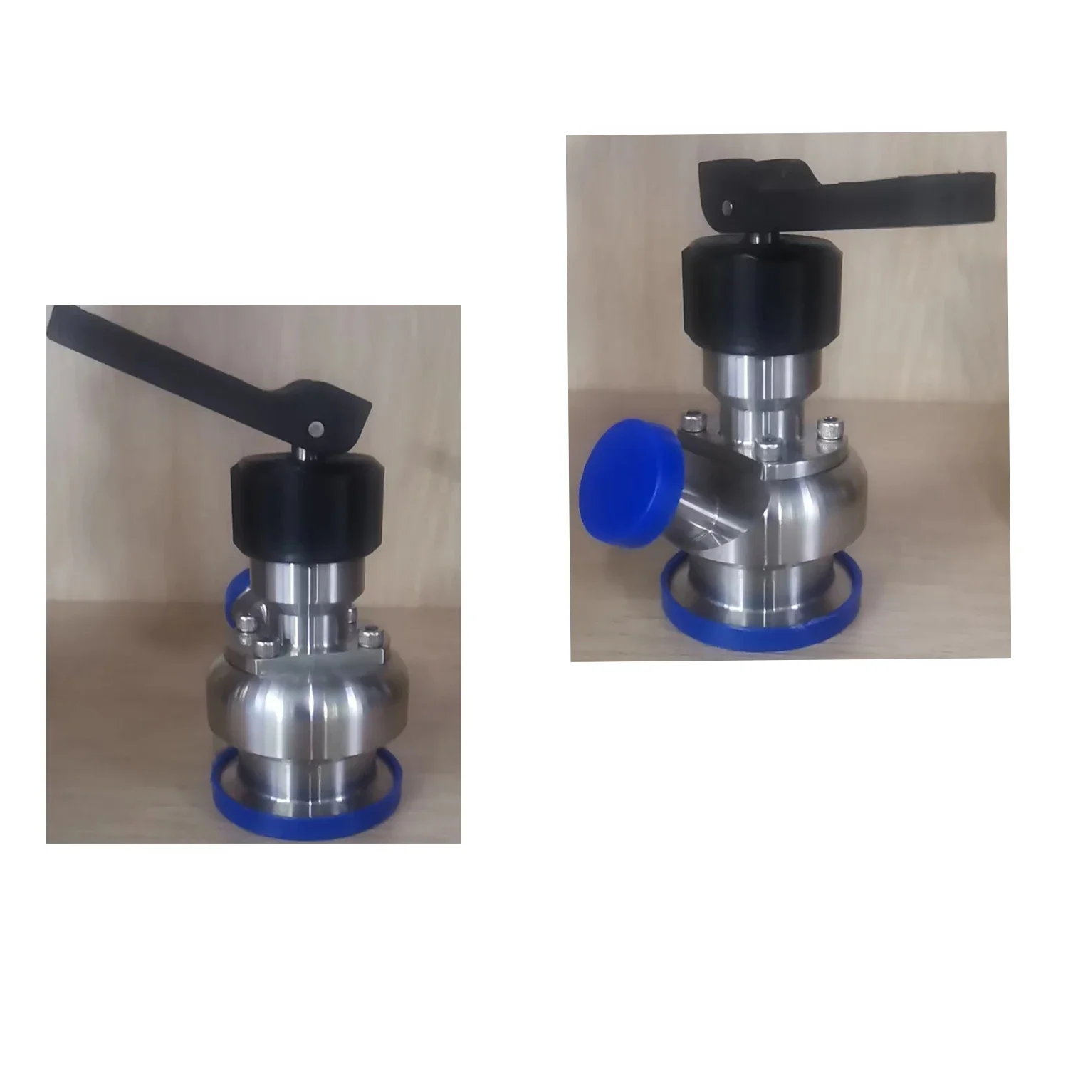 SGM Model SS316L Manual Sterile Sampling Valves Tri Clamp Design for Electric Power Industry