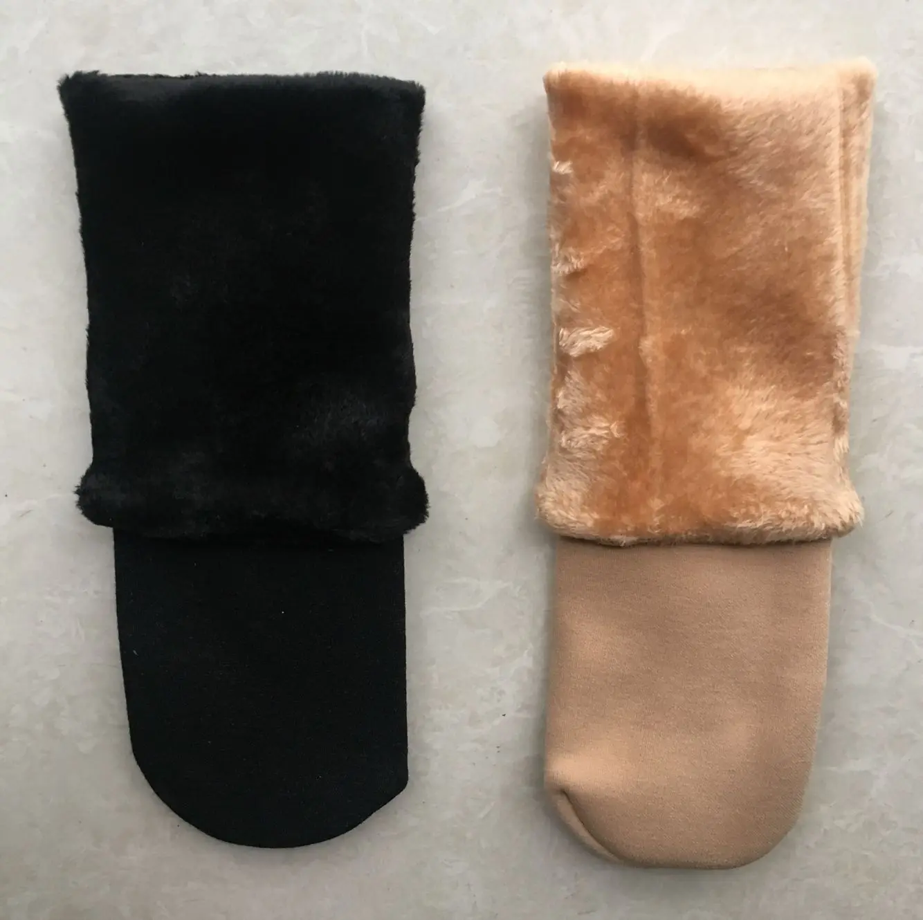 Prosthetic Sock Calf Sleeve Leg Below Knee Comfortable Thickened Warm Fleece Cover Liner Stump Socks for Amputees