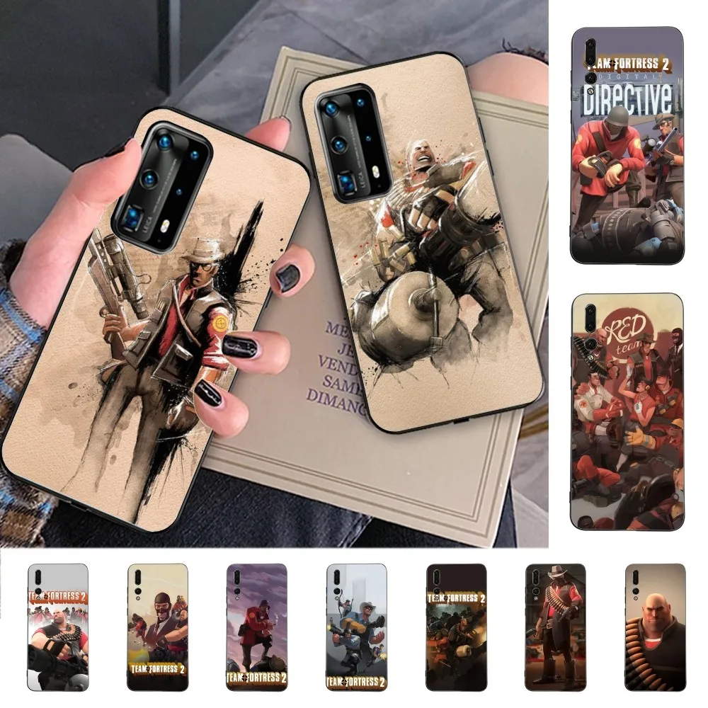 Video Team Game Fortress 2 Phone Case For Huawei P 8 9 10 20 30 40 50 Pro Lite Psmart Honor 10 Lite 70 Mate 20lite