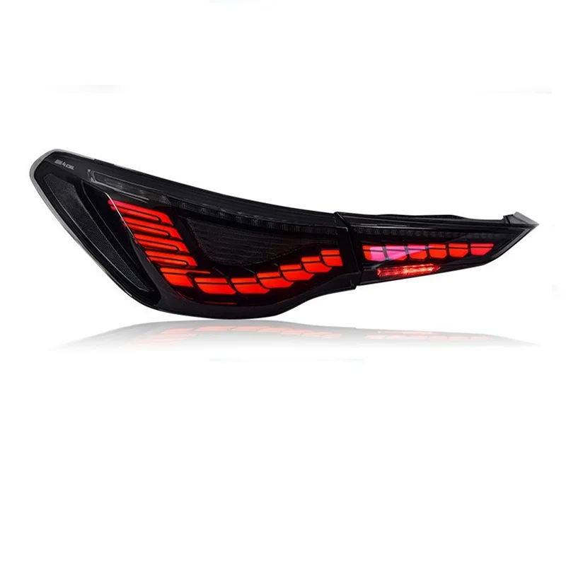 Für BMW 4er 2020 2021 2022 LED-Rücklicht-Baugruppe M4-Modifikation LED-Rücklicht Flusslicht Lenkung Scannen Atmen