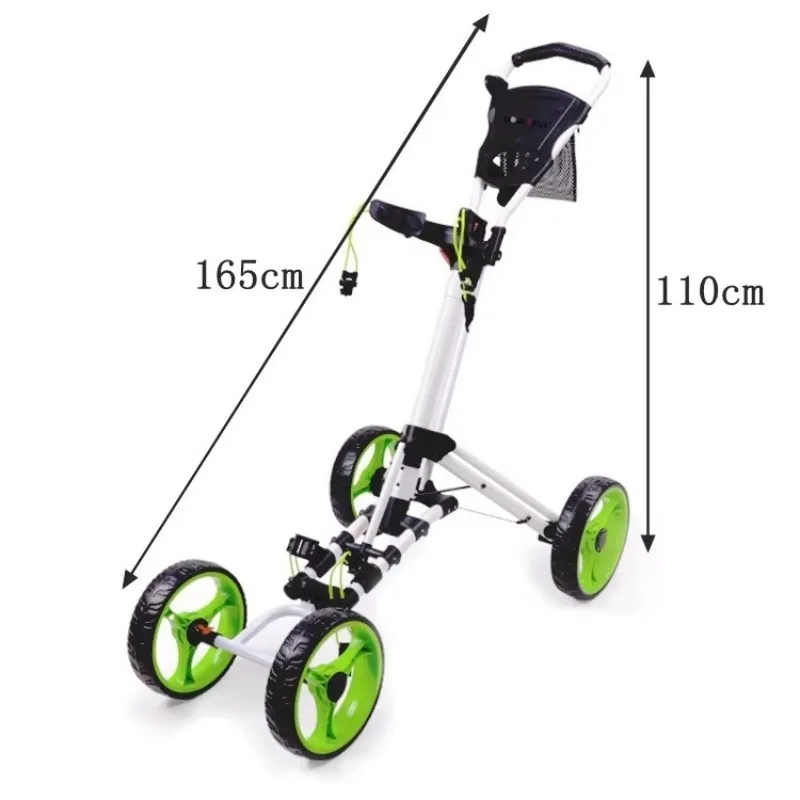 عربة جولف ذات 3 عجلات مع مجموعة USB فضية بحد أقصى حامل أكواب المظلة بسعر المصنع بالجملة أكياس الجولف متضمنة