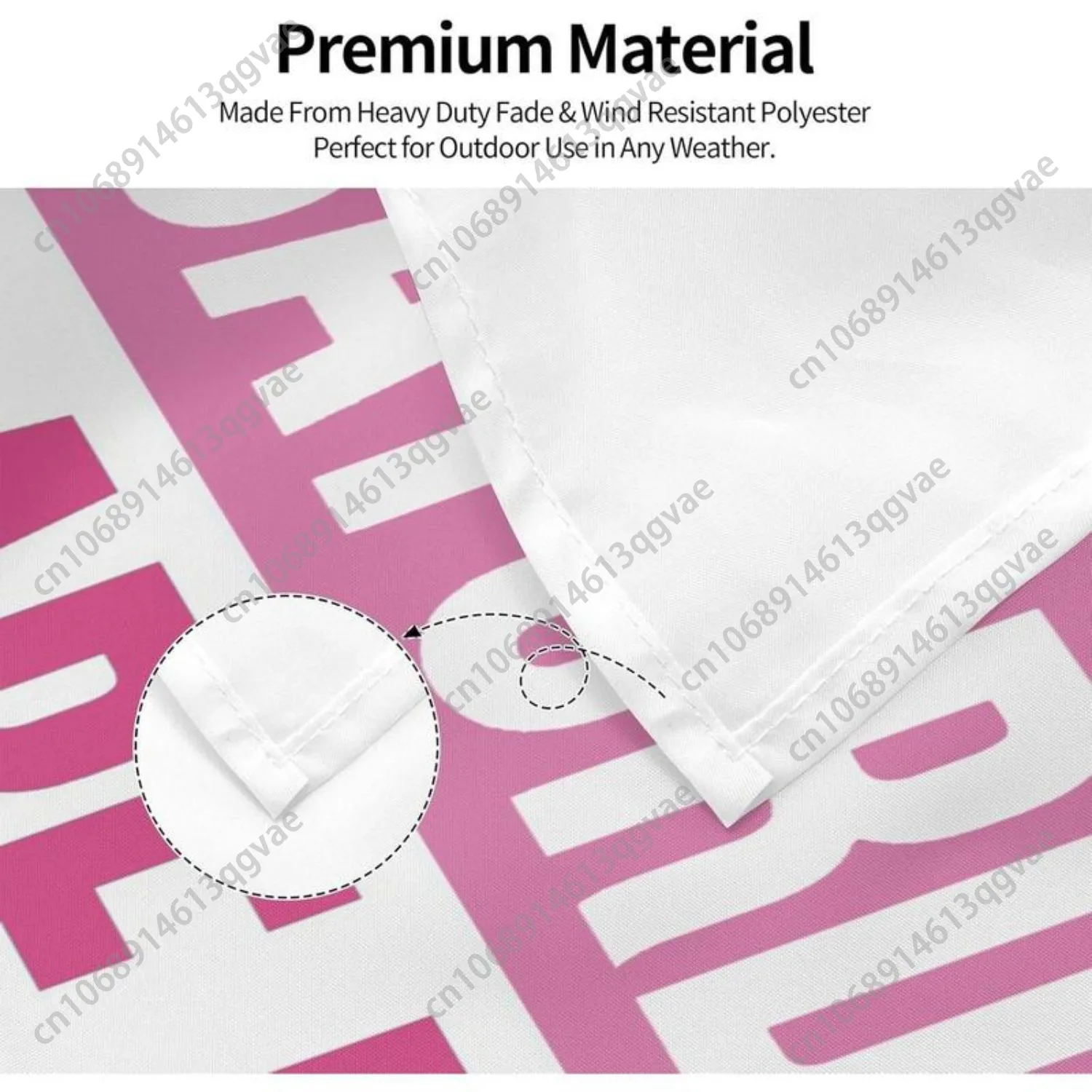 نسيج وردي أيام السبت مخصصة لغرف النوم الجامعية للفتيات علامة أعلام مضحكة للفتيات المراهقات حديقة راية غرفة النوم ديكور مخصص